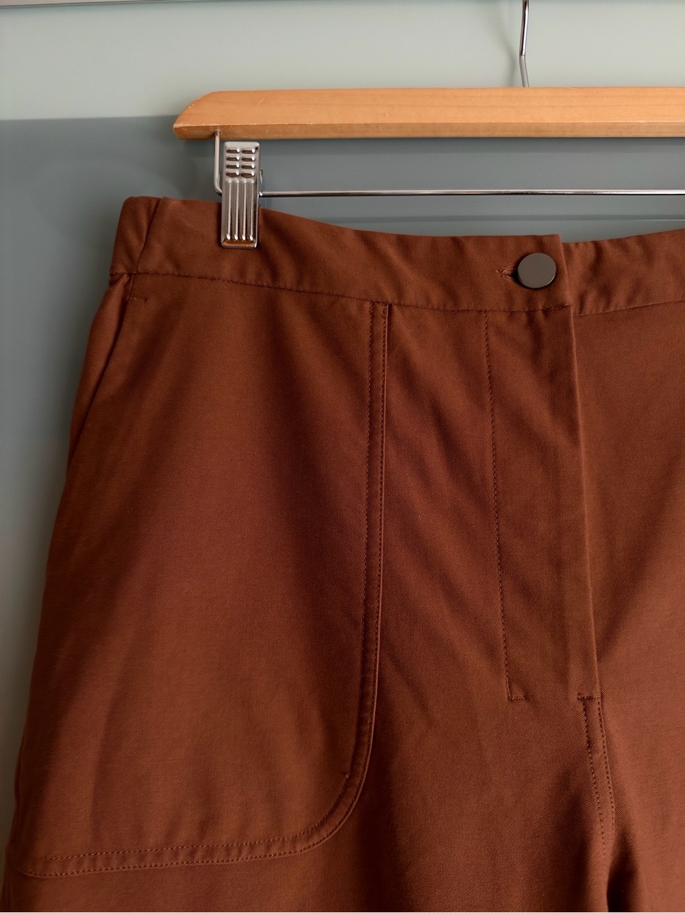 lululemon Light Utilitech Cargo Pocket High-Rise Pant in Roasted Brown sz 32 - Picture 2 of 7